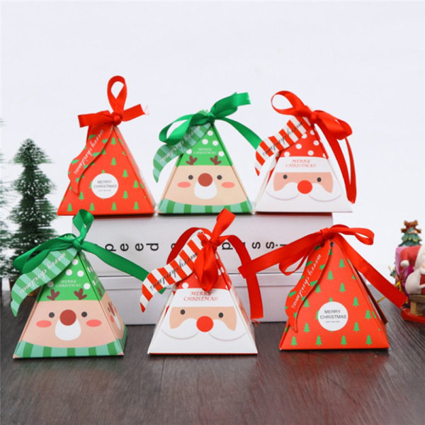 10 KPL Xmas Laukut Candy Box XMAS TREE XMAS TREE Xmas Tree