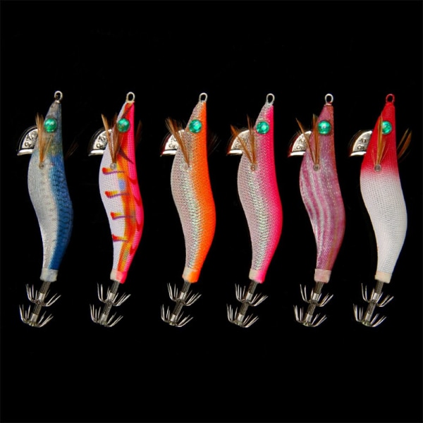 kudos Squid Hook Octopus Bait COLOR E COLOR E Color E