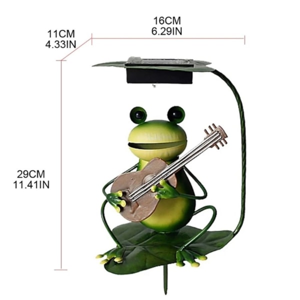 Solar Lights Frog 3 3 3