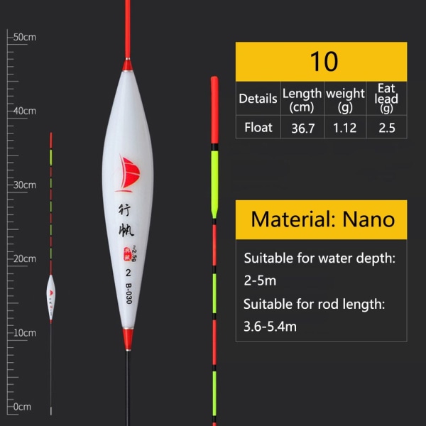 Fishing Float Tail Vertical Float 02 02 02