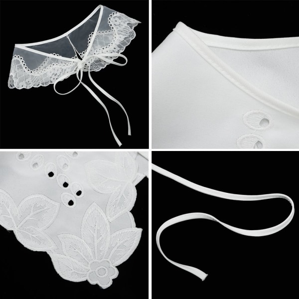 Lace Fake Collar Avtagbar False Collar 5 5