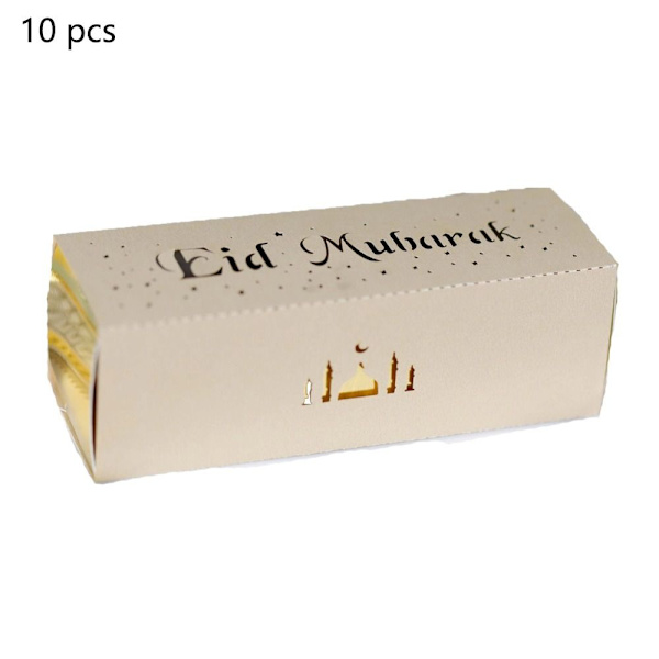 10st Eid Mubarak Godislådor Ramadan Godispåse APRIKOS apricot