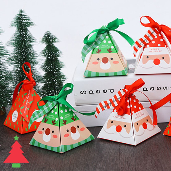 10 KPL Xmas Laukut Candy Box XMAS TREE XMAS TREE Xmas Tree