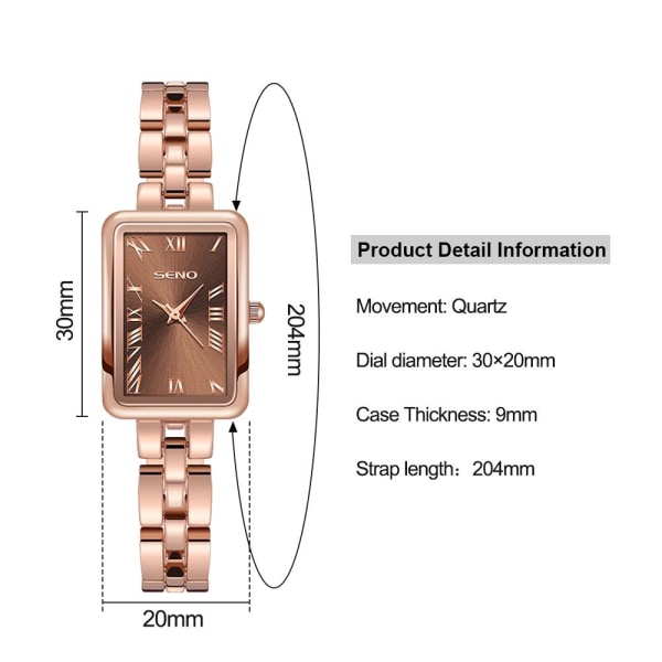 Watch Quartz Armbandsur Quartz Watch
