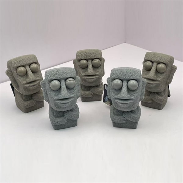Silmiä hivelevä Rock Man Toy Dekompressio hauska lelu 1