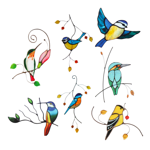 Window Clings Hummingbird 1 1