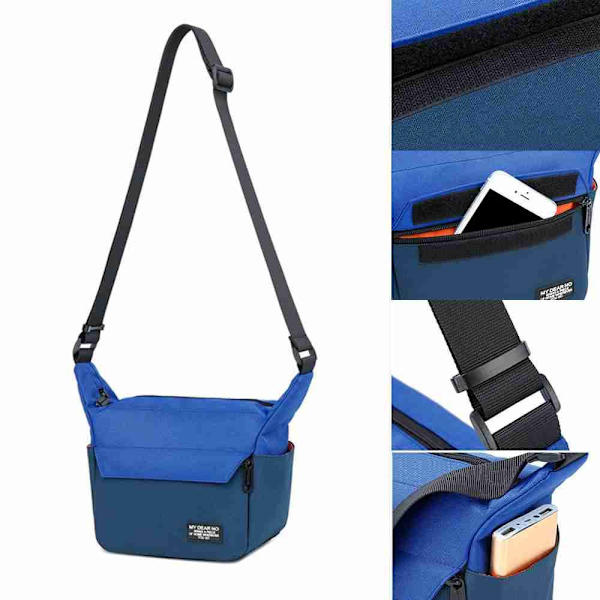 Kamera Case Kameralaukku SININEN blue
