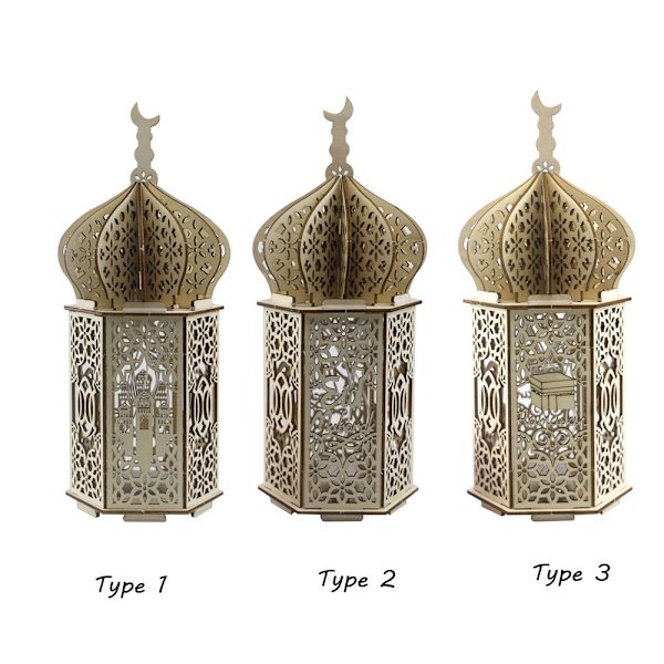 LED nattlampa Ramadanlampa TYP 3