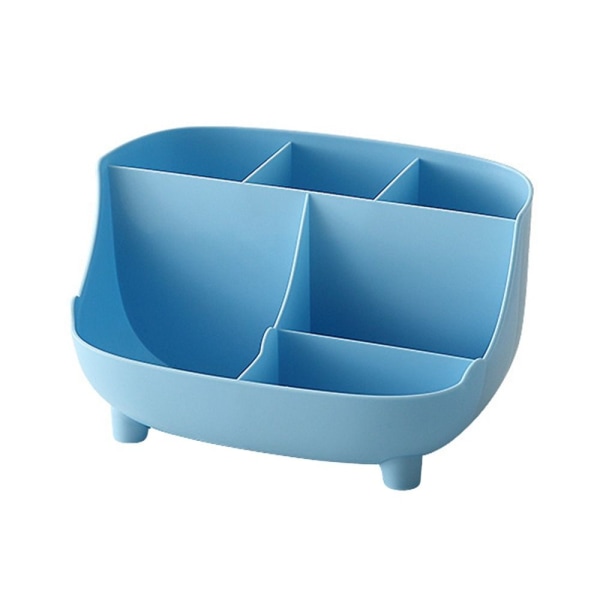 Desktop Storage Box kosmeettinen organizer VAALEENSININEN Light blue