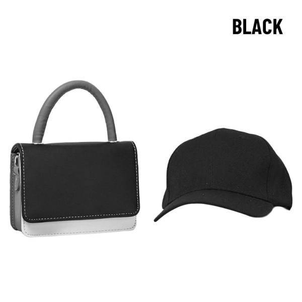 Crossbody Taske Og Hattedragt Håndtaske SORT black