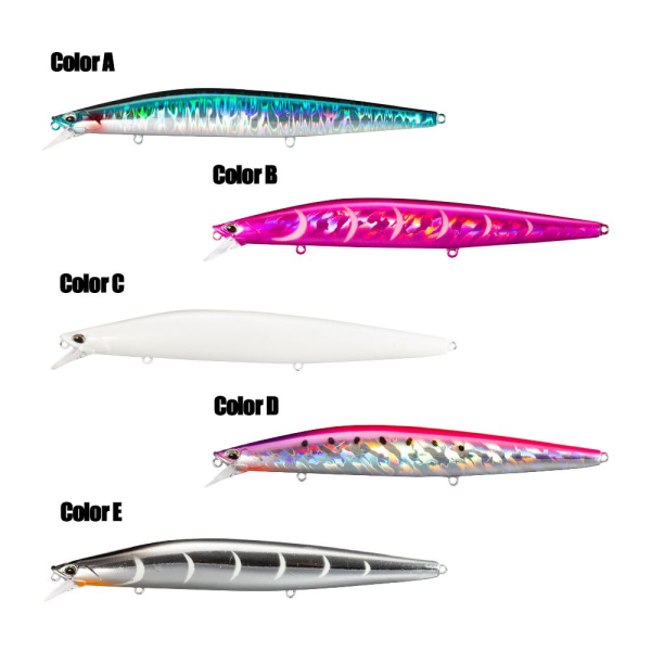 Uppoavat Minnow Baits -kalakoukut COLOR A COLOR A Color A