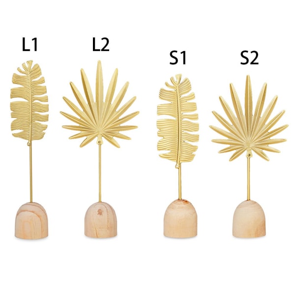 Golden Leaf Ornament Smidesjärn Craft S1 1 S1