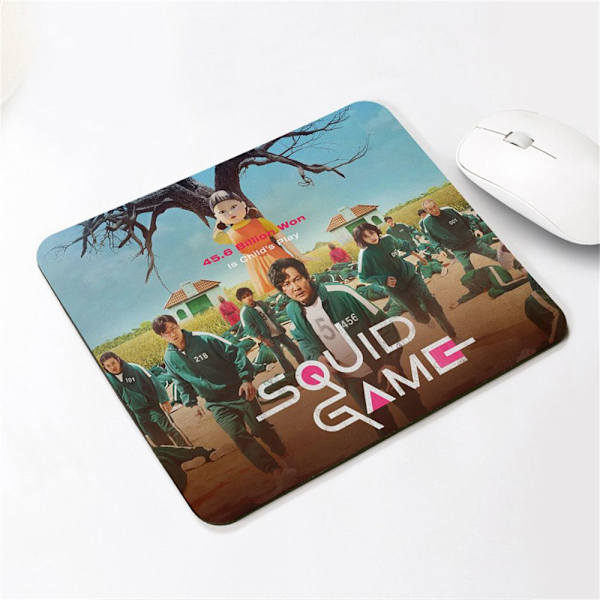 Squid Game Mouse Pad Hiirimatto 15 15