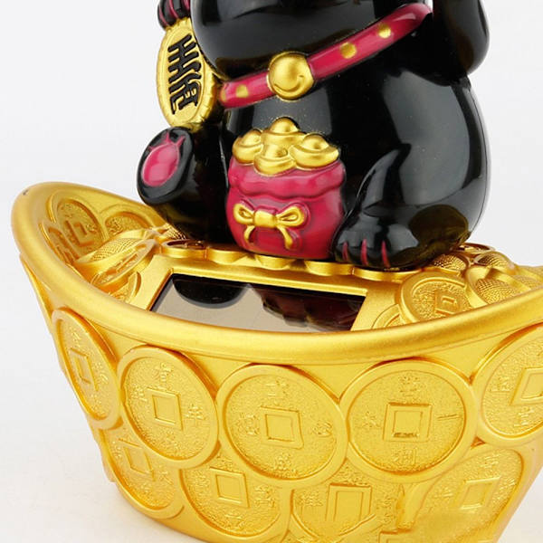 Lucky Cat Form skakar händer Lucky Cat VIT White