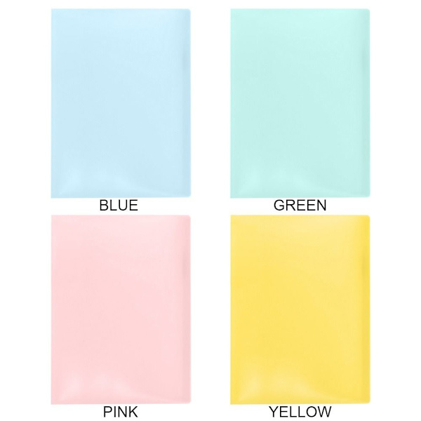 A4 Display Book Folder ROAD 20 SIVUA 20 SIVUA pink 20 pages-20 pages