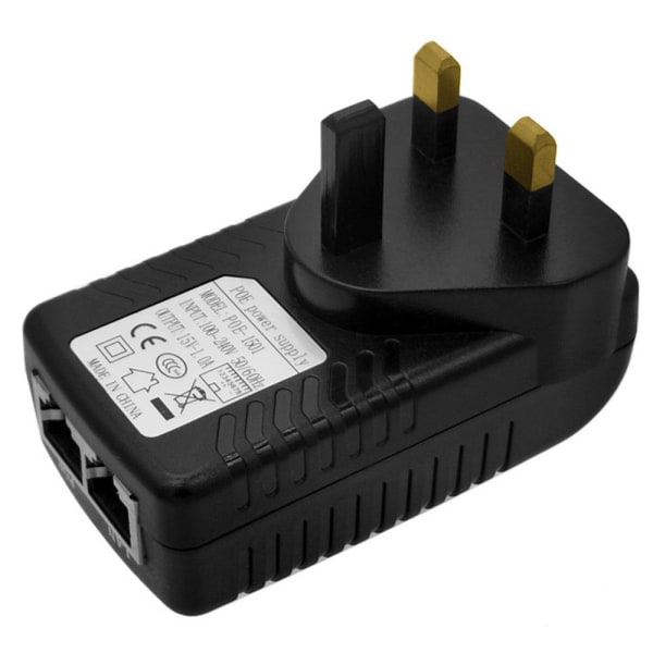 POE Injektor Strømforsyning Adapter. 15V 1A 15V 1A