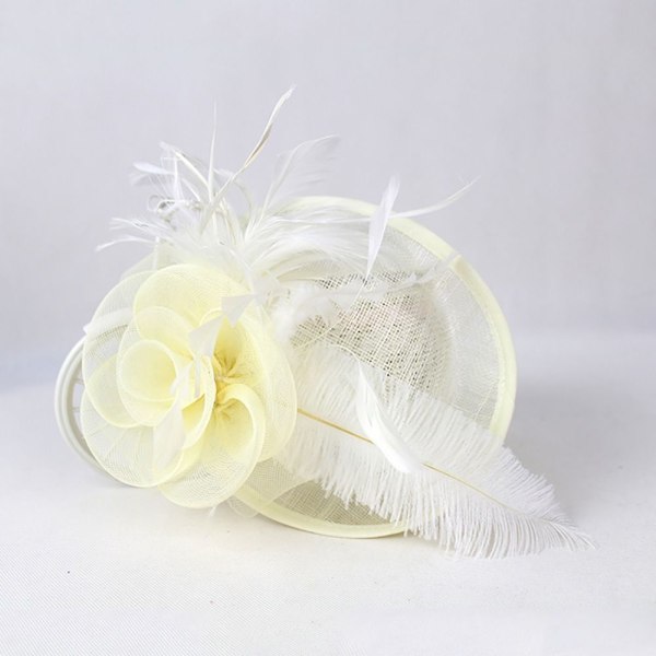 Hårklämma Feather Cap BEIGE beige