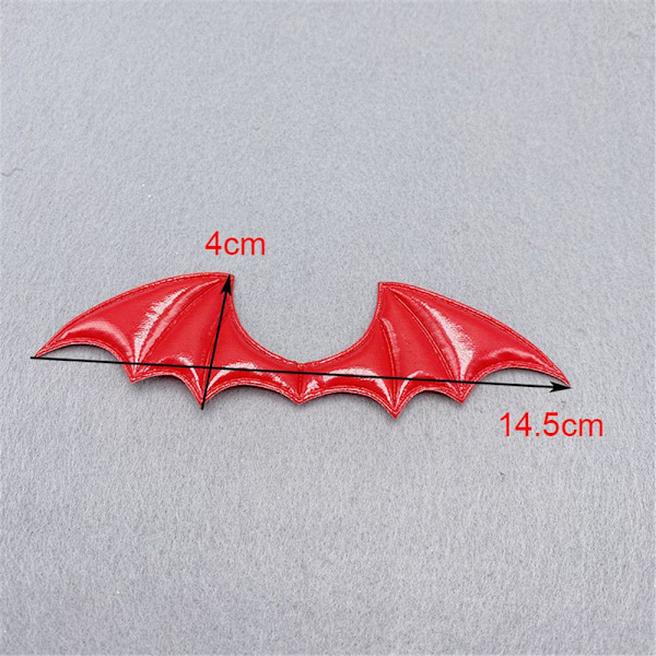 1/15 stk Dæmon Bat Wings Patch PINK 15 STK 15 STK pink 15pcs-15pcs
