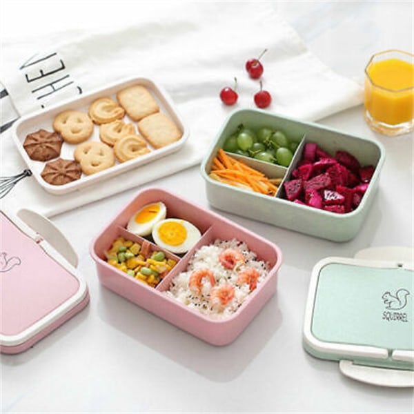 Bento Förvaringslåda Matbehållare ROSA Pink