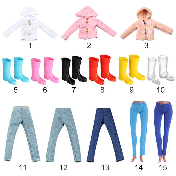 Doll Boots Läderbyxor 1 1 1
