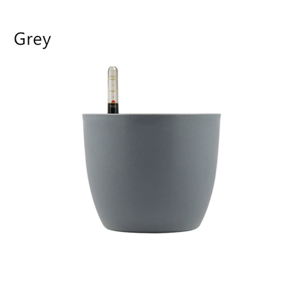 Hagearbeid Blomsterpotte GRÅ grey