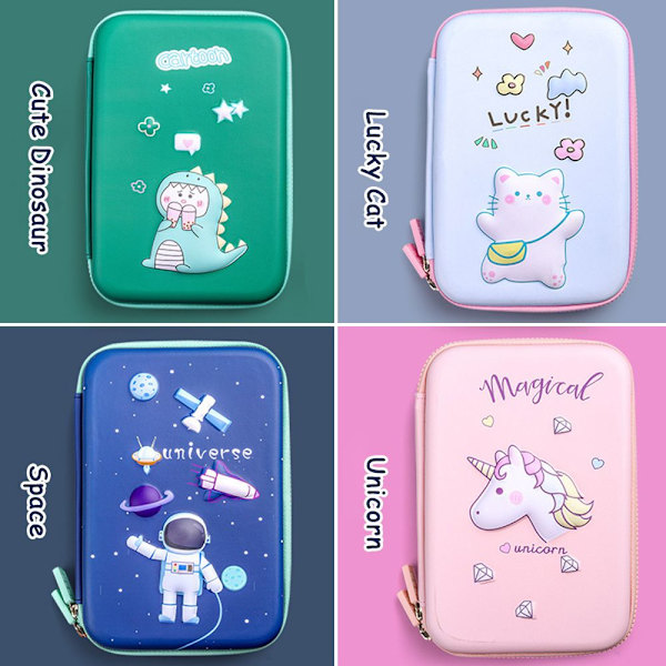 Kawaii School Penaalit Paperitarvikkeet Estuche 3D