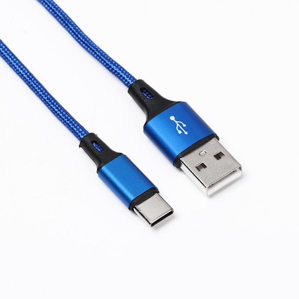 USB Type C Kabel Hurtiglader SØLV 1M silver 1M