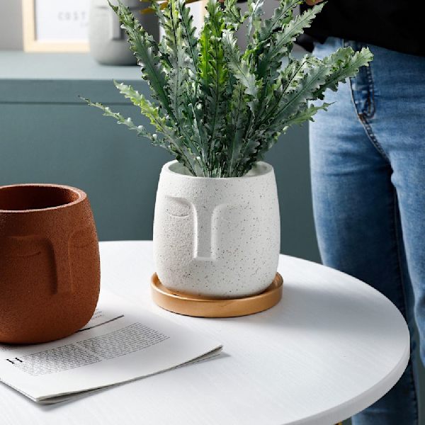Pohjoismainen kukkaruukku GREY L L grey L-L