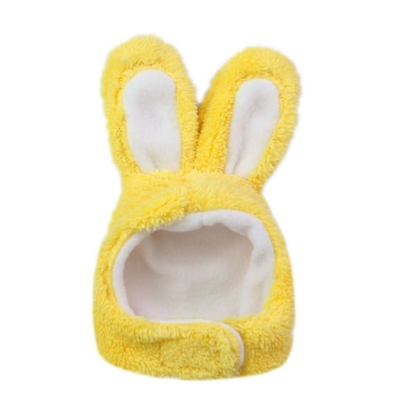 Pet Bunny Huvudbonader Påskhare Kanin Hatt GUL yellow