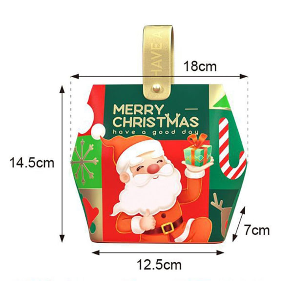 5 st julklappslåda Förpackningskartong A A A