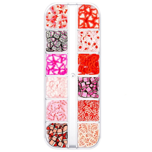 Nail Art Stickers Makeup Nagelpaljetter 8 8 8