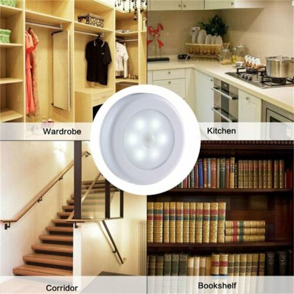 Natlys Væglampe 1STK LYST LYS LYS 1PcsBright light