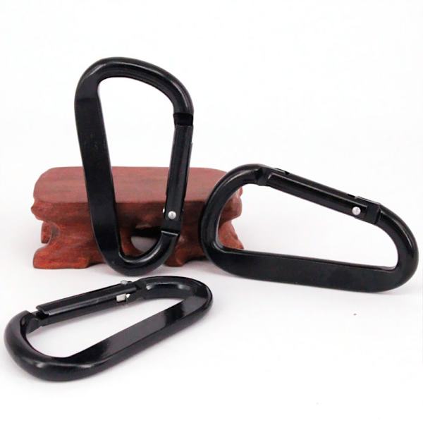 5 stk D Carabiner Snap Clip nøkkelring
