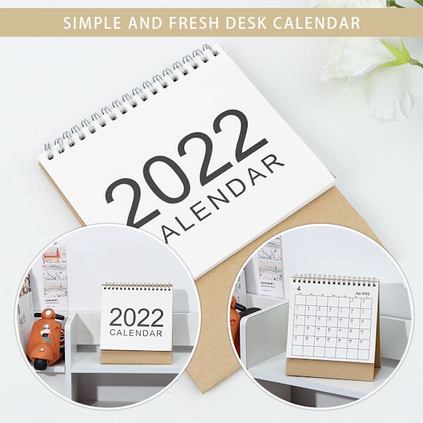 2022 Desktop Paper Calendar Scheduler 3 3