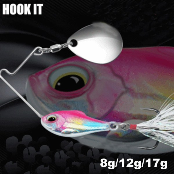 Metal Fiskeagn VIB Lure FARVE E -17G FARVE E -17G Color E -17g