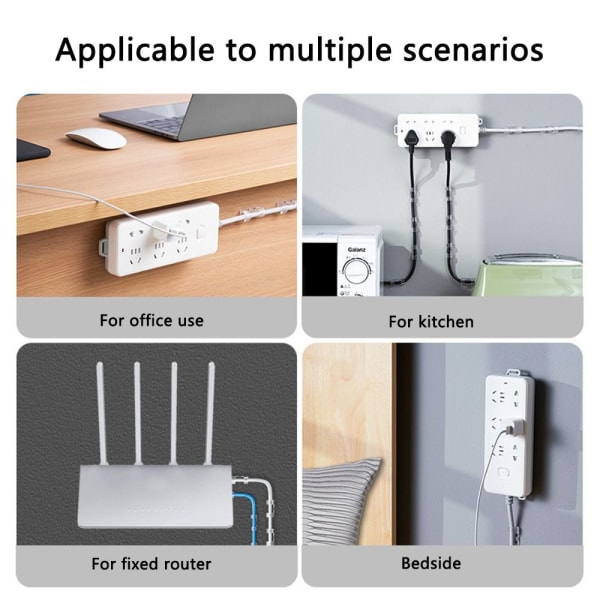Socket Holder Socket Plug Fixer Power Strip Holdere