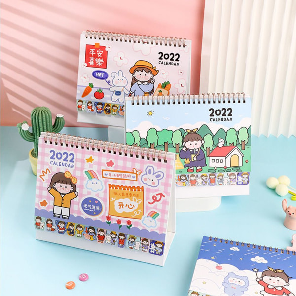 2022 Desktop Paper Calendar Scheduler 5 5