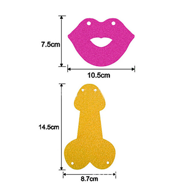 Hønsefest Glitter Bunting Banner Hengende Girlander F F