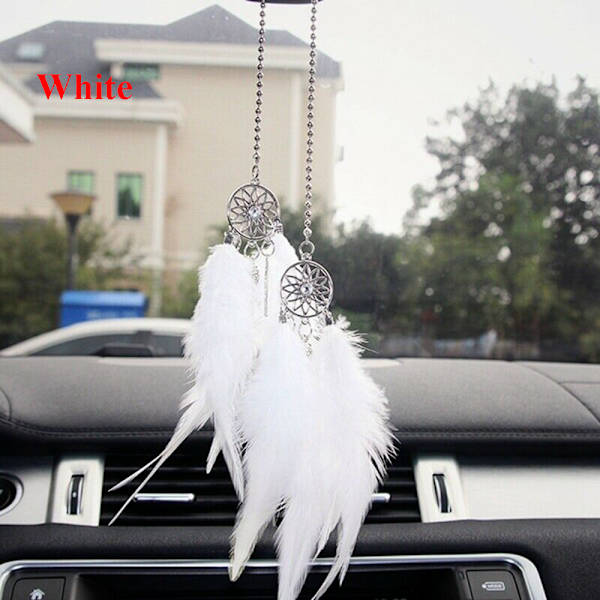Dream Catcher Bilinteriør Dreamnet Feather WHITE white