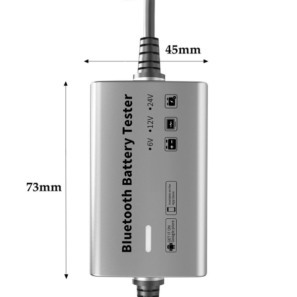 Bil Batteri Monitor Batteri Tester Spændingsmåler Tester
