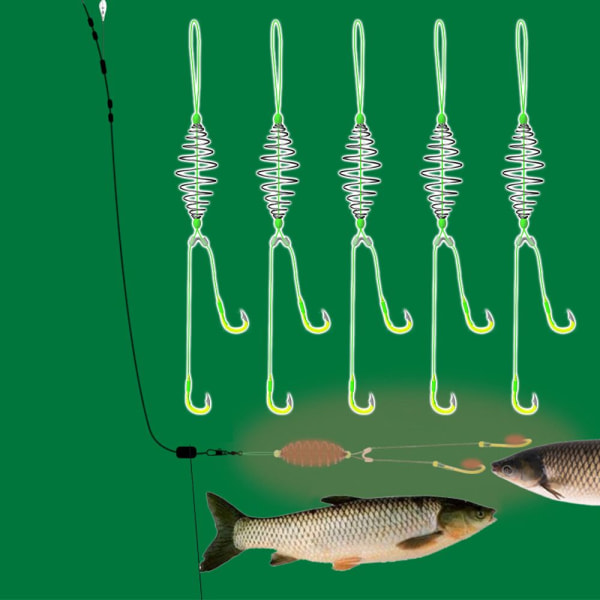 Fiskekrok Dobbeltkrok 8# 8# 8#