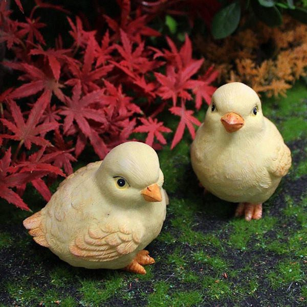 Påskekyllingefigur Miniaturekylling A A A