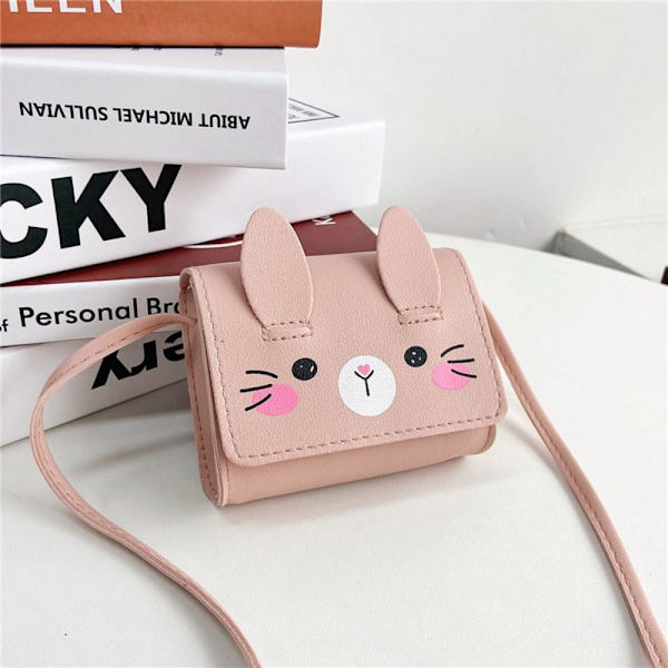 Barnaxelväska Crossbody-väskor Myntväska Handväskor Pink
