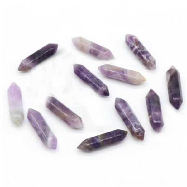 Luonnonkivi parantava parantava kivi 3-AMETYSTI 3-Amethyst