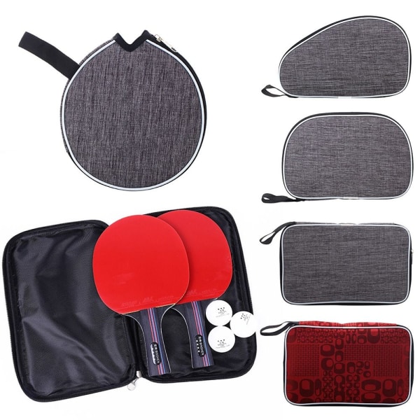 Bordtennisracketväska Ping Pong Paddlar Case 1 1 1