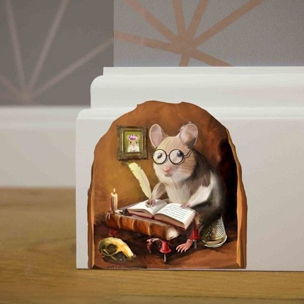 Mouse Hole Wall Sticker 3D Stickers 2 2 2