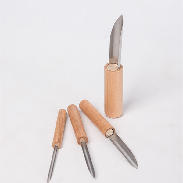 4 kpl / set Hole Puncher Ceramic Tool Clay