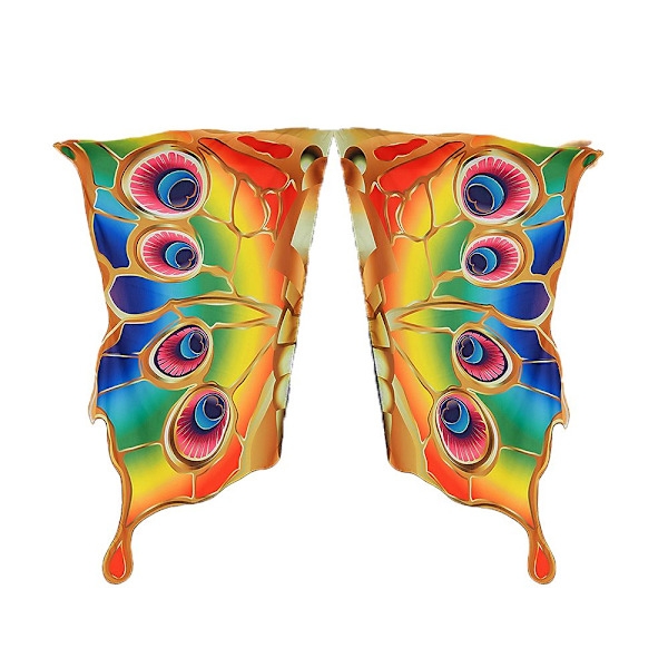 Sommerfuglekappe Butterfly Wings sjal 05 05 05