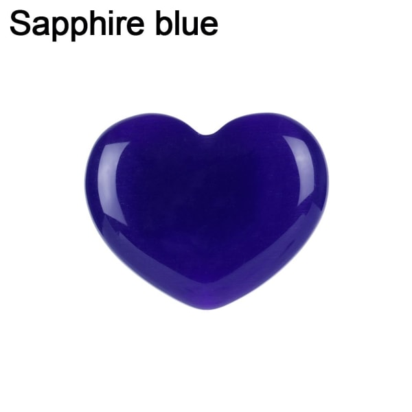 Cymophane Heart Chakra Healing Stone SAPPHIRE BLUE sapphire blue