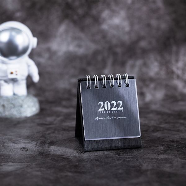 Kalender Skrivebordskalendere SORT black